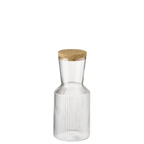 Carafe en verre LINES, 1,5 litre, transparent - APS
