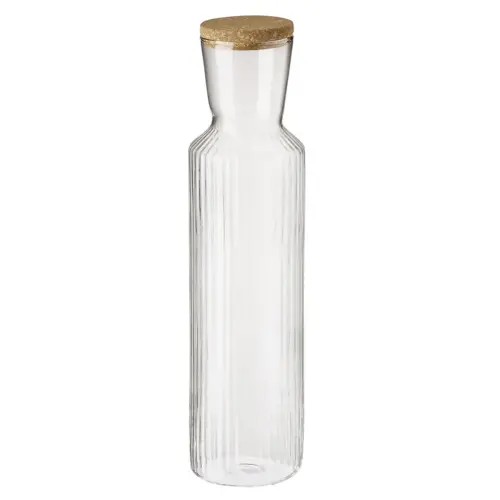 Carafe en verre LINES, 1,5 litre, transparent - APS