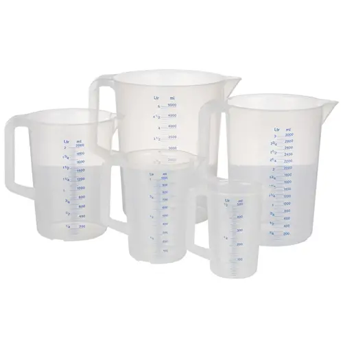 Pichet mesureur, 5 litres, transparent - APS