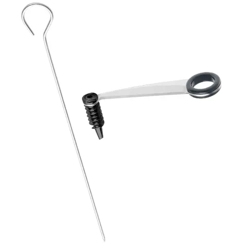 Coupe-radis, longueur 293 mm, argent/noir - Metaltex