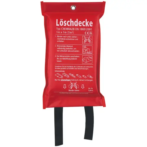 Couverture anti-feu FIRE PROTECT DIN EN 1869:2001 - Hygostar