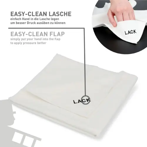 chiffon en microfibres Performance - pour polissage - Nigrin