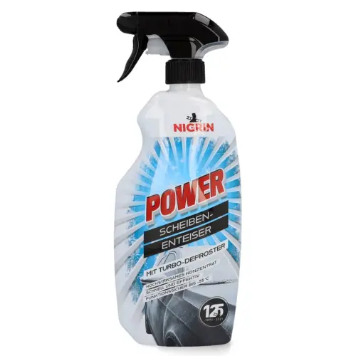 D&eacute;givrant pare-brise NIGRIN POWER, pulv&eacute;risateur &agrave; pompe de 750 ml 
