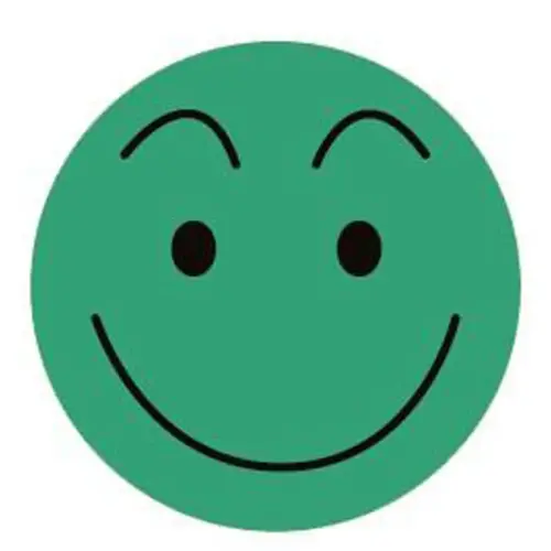 Gommettes Sourire 12 feuilles - Apli 