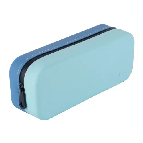 Présentoir de 16 trousses en silicone bicolores Bright - Apli