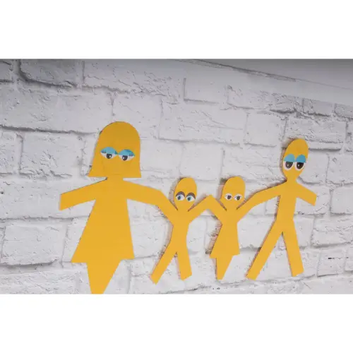 Rouleau gommettes yeux multicolores assortis - Apli