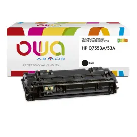 Toner &eacute;q. HP Q7553A - Noir - OWA 