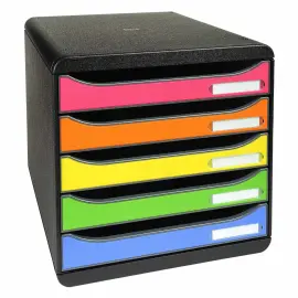 Module de classement Big Box Plus - 5 tiroirs - Exacompta 