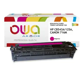 Toner &eacute;q. CANON 716M, HP CB543A - Magenta - OWA 