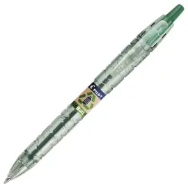 Stylo bille rechargeable B2P EcoBall - Pointe moyenne - Vert - Pilot 