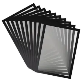 2 Cadre Magneto magn&eacute;tique noir A4 - Tarifold 