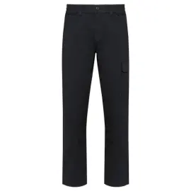 Pantalon stretch coton - Taille 48 - Marine 