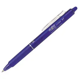 Stylo &agrave; bille gel FriXion Ball Clicker 07 - Effa&ccedil;able - Pointe moyenne - Bleu - Pilot 