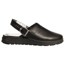 Paire Sabot perfor&eacute; avec boucle - Taille 39 - Noir 