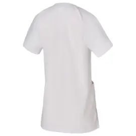 TUNIQUE MANCHES COURTES POLY/COTON &ndash; DAFNI HASSON &ndash; BLANC &ndash; TAILLE 0 