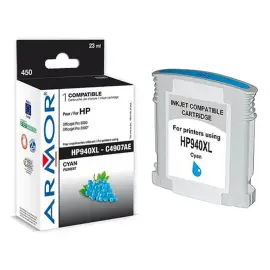 Cartouche &eacute;q. HP 940XL - Haute capacit&eacute; - Cyan - OWA 