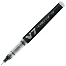 Stylo roller rechargeable V7 - Ecriture moyenne - Noir - PILOT 