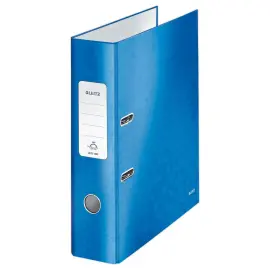 Classeur &agrave; levier WOW 180&deg; - Bleu - LEITZ 