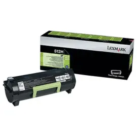 Toner LEXMARK 512 noir HC 51F2H00 