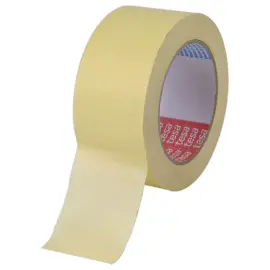 Rouleau d'adh&eacute;sif de fixation en papier cr&ecirc;p&eacute; - 50 m x 50 mm - Tesa 