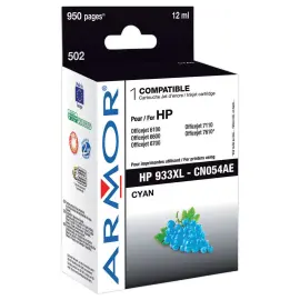 Cartouche &eacute;q. HP 933XL - Haute capacit&eacute; - Cyan - OWA 