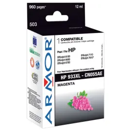 Cartouche &eacute;q. HP 933XL - Haute capacit&eacute; - Magenta - OWA 