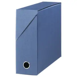 Boite de transfert - Toil&eacute;e - Dos 9 cm - Bleu - OXFORD 