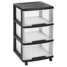 Tour de rangement - 3 X 20 L - Avec roues - CURVER 