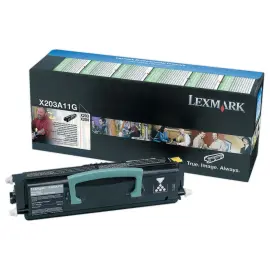 Toner LEXMARK noir X203A11G 