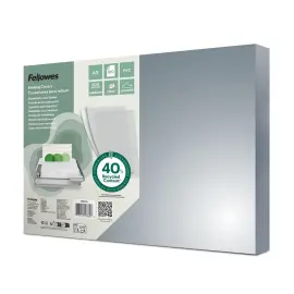 100 Couverture de reliure PVC cristal A3 - 200 microns - FELLOWES 