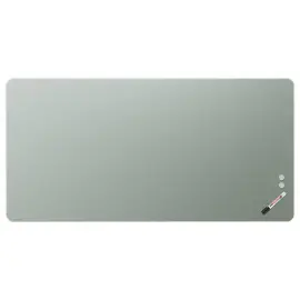 Tableau en Verre Tremp&eacute; 100x200cm - Magn&eacute;tique & Effa&ccedil;able &agrave; sec- LEGAMASTER 