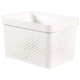Panier 17L Infinity Dots - Ecologique & Combinable - CURVER 
