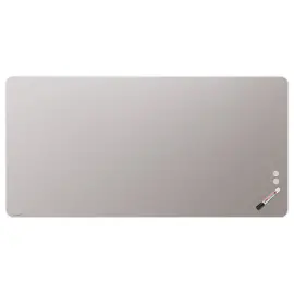 Tableau en Verre Mat Magn&eacute;tique 100x200 + Kit - Gris- LEGAMASTER 