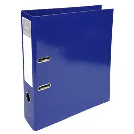 Classeur &agrave; levier - Dos 7 cm - Bleu fonc&eacute; - EXACOMPTA 