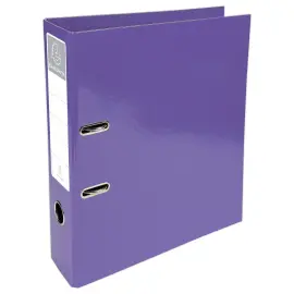 Classeur &agrave; levier - Dos 7 cm - Violet - EXACOMPTA 