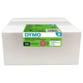 24 rouleaux de 500 &eacute;tiquettes LW 25x54mm - Dymo 