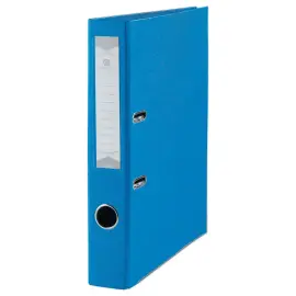 Classeur &agrave; levier - Dos 5 cm - Bleu - FIDUCIAL 