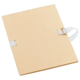Chemise extensible &agrave; rabat et sangle beige - FIDUCIAL 