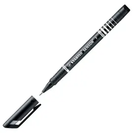 Stylo-feutre SENSOR F - Pointe fine - Noir - STABILO 