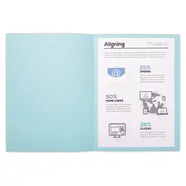 100 Chemises de rangement Forever 170 - Bleu clair - EXACOMPTA 