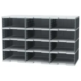 6 Modules pour monter 12 cases sur 2, 3 ou 4 colonnes. 