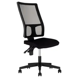 Si&egrave;ge de bureau &agrave; contact permanent Taktik - Noir 