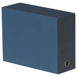Bo&icirc;te de transfert toil&eacute;e dos 12 cm - bleu fonc&eacute; - OXFORD 