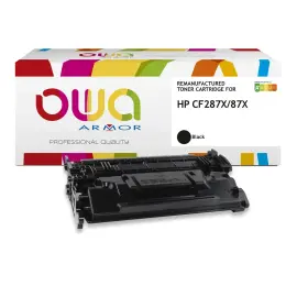 Toner &eacute;q. HP CF287X - Haute capacit&eacute; - Noir - OWA 