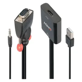 Convertisseur VGA & Audio vers HDMI - LINDY 