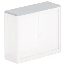 Top finition en m&eacute;lamin&eacute; &eacute;p 25 mm L120- gris 