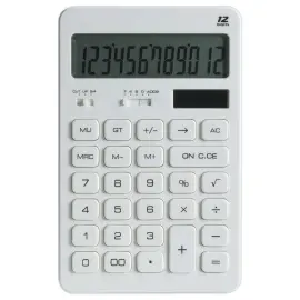 Calculatrice de bureau M12 couleur - 12 chiffres blanc - ACCESS 