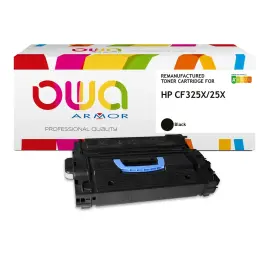 Toner &eacute;q. HP CF325X - Haute capacit&eacute; - Noir - OWA 