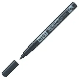 Marqueur encre ind&eacute;l&eacute;bile N50S - Noir - Pointe fine - PENTEL 