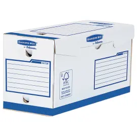20 Boites d'archives Heavy Duty R&eacute;sistantes Banker's box - dos de 20 cm - FELLOWES 